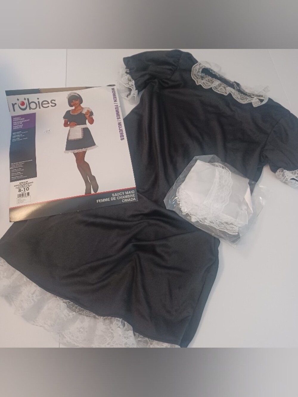Rubie's Saucy Maid Costume Womans Sz 8 10